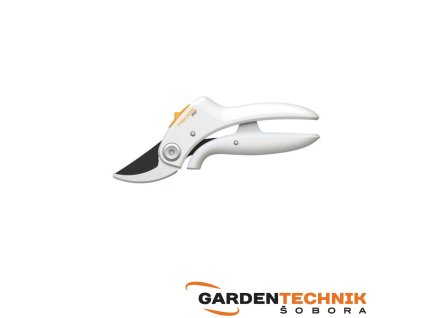 Zahradní nůžky FISKARS PowerLever P57 dvoučepelové, bílé [1026916]