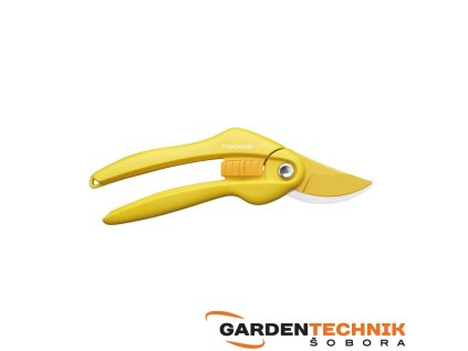 Zahradní nůžky FISKARS Inspiration Saffron P26 dvoučepelové [1027494]