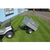 Vozík VARES TRVMS pro zahradní traktory (sklápěcí)