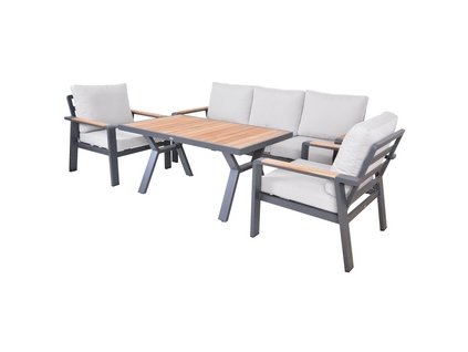 ROTTERDAM jídelní hliníková souprava