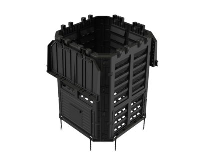 multi composter 300l black