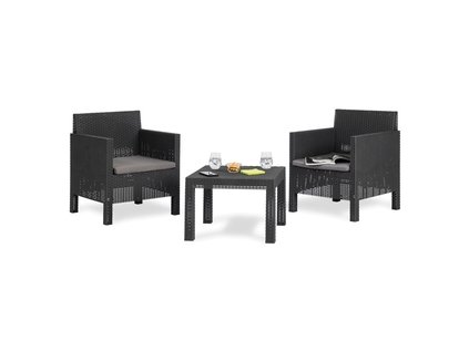 outdoor lounge set 2 seater penelope art 113 toomax