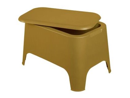 petra table ocra yellow