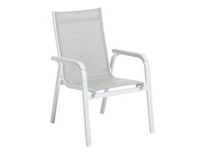 basic plus 0301202 5200 stapelsessel weiss matt hellgrau object