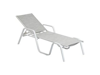 basic plus 0301214 5200 stapelliege weiss matt hellgrau object