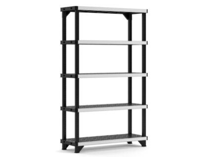 rf001600 shelf fused 5 tiers