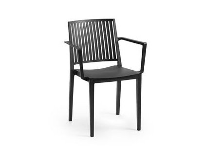 zahradni kreslo bars armchair cerna