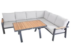 ROTTERDAM rohová hliníková souprava