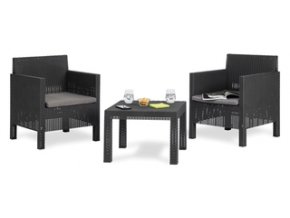 outdoor lounge set 2 seater penelope art 113 toomax