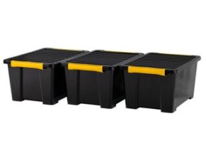 úložné boxy DIY EASY SET - 3x44L