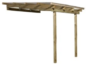 Dřevěná zahradní pergola 671 (3x2,5 m)