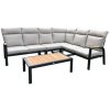 annecy corner sofa set with coffee table