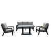 budapest sofa set front view table up 1