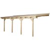 Dřevěná zahradní pergola 671 (7x3 m)