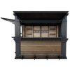 keter sep 2025 outdoorbar front view open with premium wallnut deco standalone render 01
