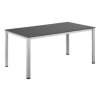 cubic 0301821 0000 dining tisch 160x95 silber anthrazit object