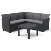 claire 5 seat corner set grafit