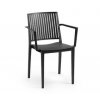 zahradni kreslo bars armchair cerna