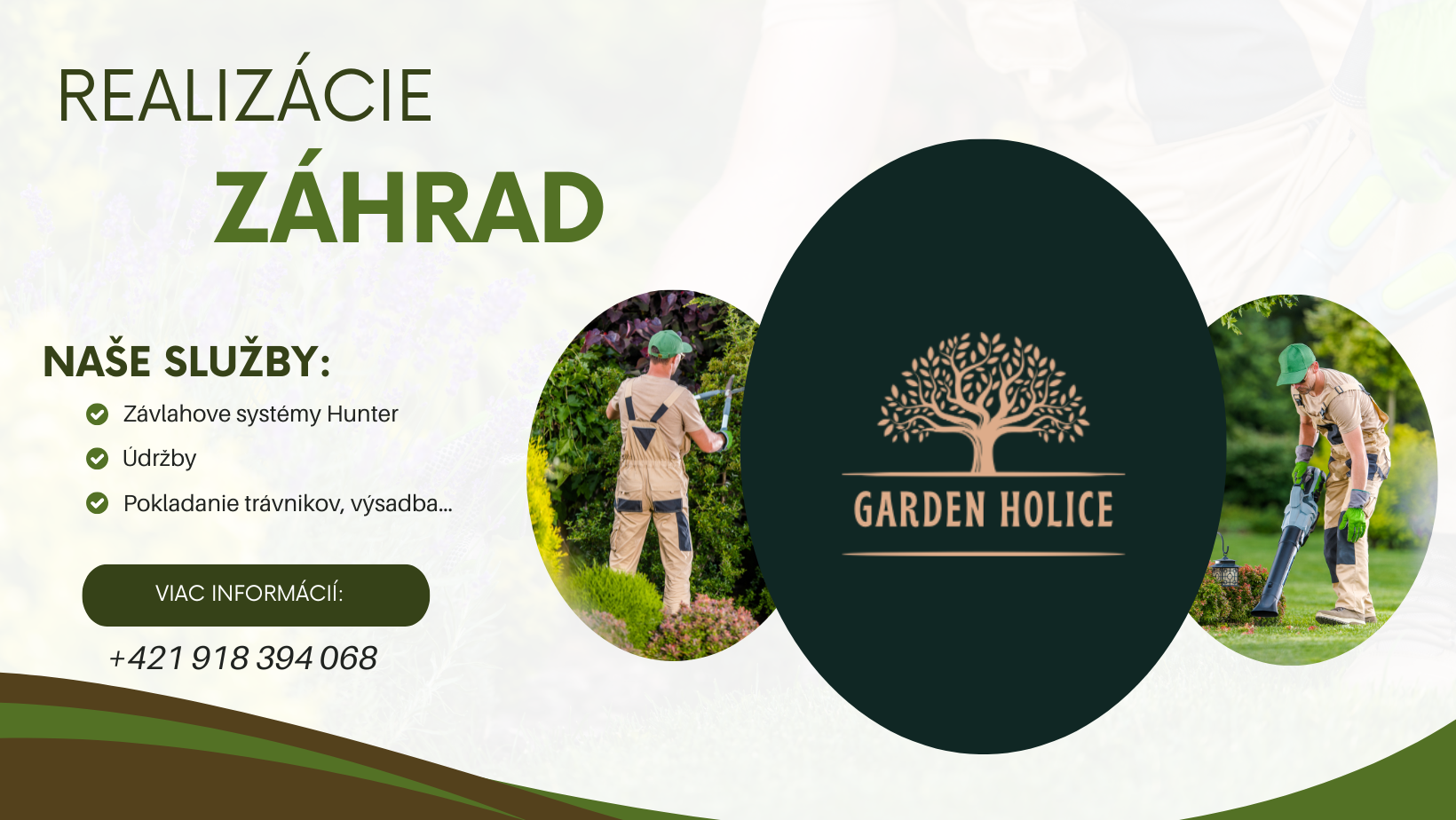 Realizácie a sližby