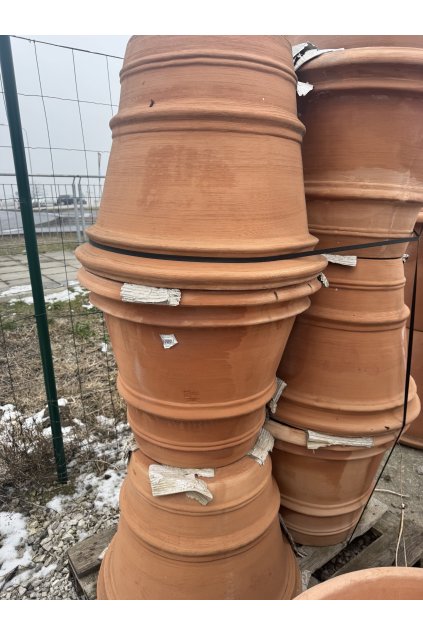 Terakotový kvetináč Pienza Liscio 70