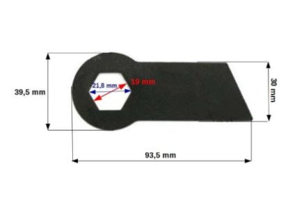 NÔŽ vertikutátor CASTORAMA SPS38 HECHT 5654 SADA 18 ks. EVEREST