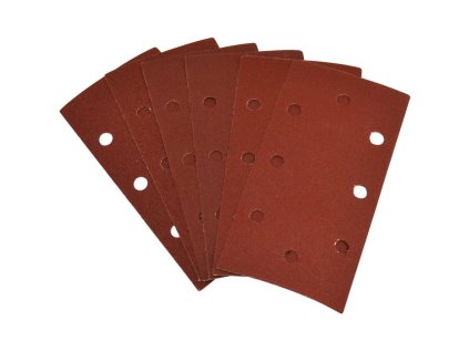 brusny papier pre vibracnu brusku 93x187 mm 2x k100 2x k120 2x k180