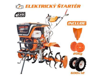 Kultivátor RURIS 918K s elektrickým štartovaním