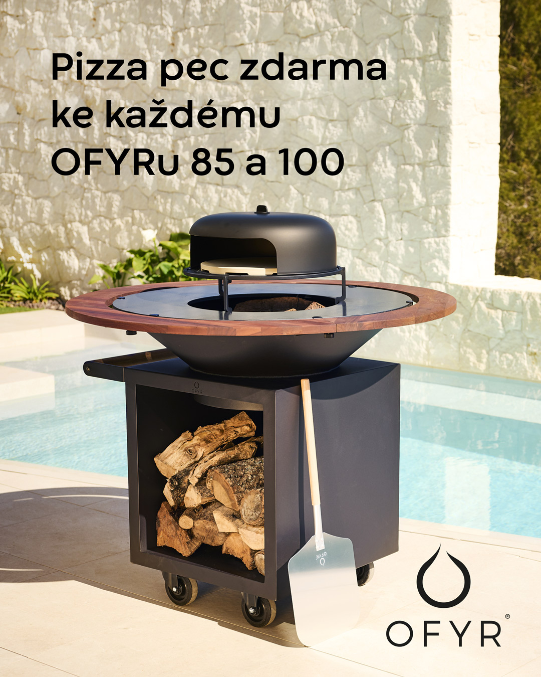 OFYR s pizza pecí zdarma již od 45 390 Kč