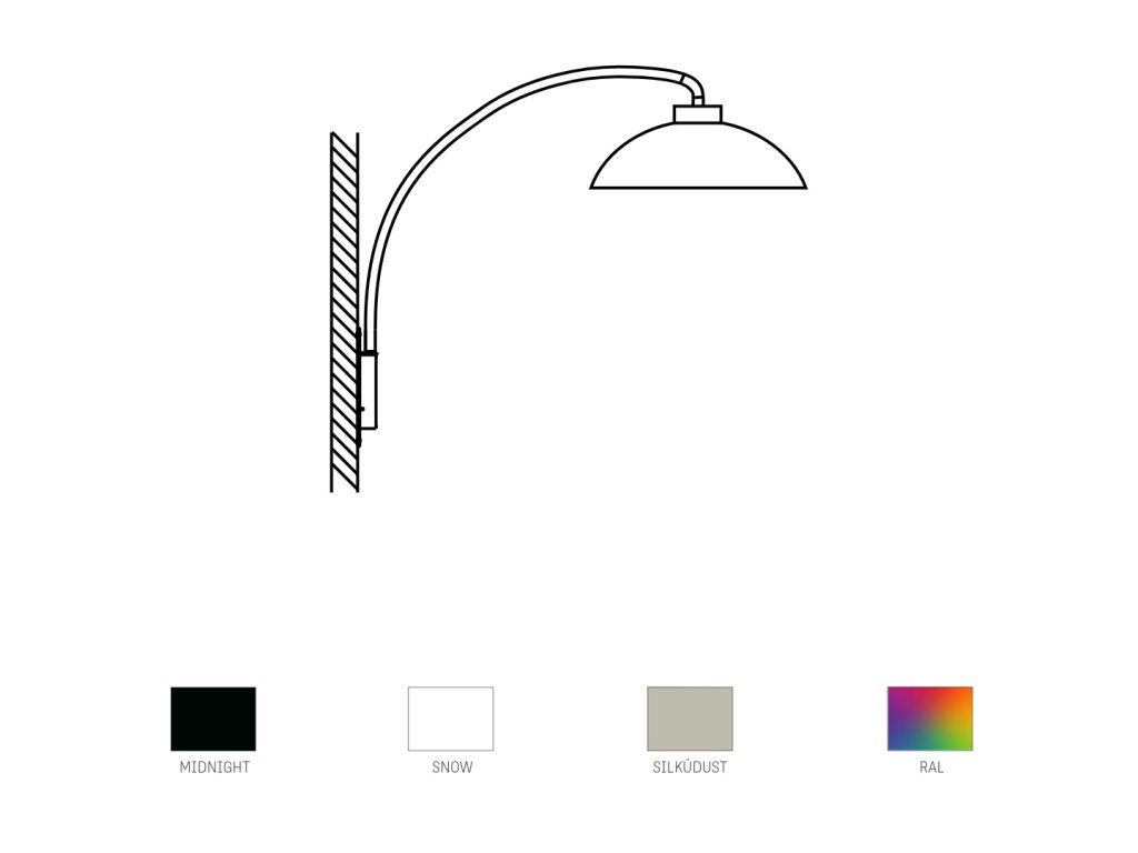 heatsail produkty nakresy 8 DOME BOW BRACKET