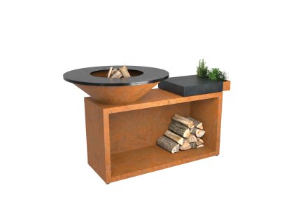 OFYR Island+ Corten 100 Ceramic Dark Grey