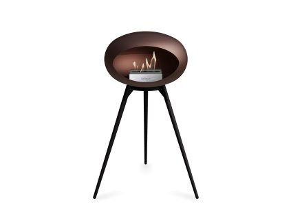 3655 16 dome ground high mocca barva trojnozky mocca kartus rose gold nozicky tmavy dub