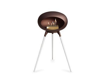 3655 43 dome ground high mocca barva trojnozky mocca kartus rose gold nozicky tmavy dub