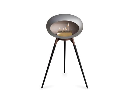 3658 45 dome ground high nickel barva trojnozky mocca kartus rose gold nozicky tmavy dub