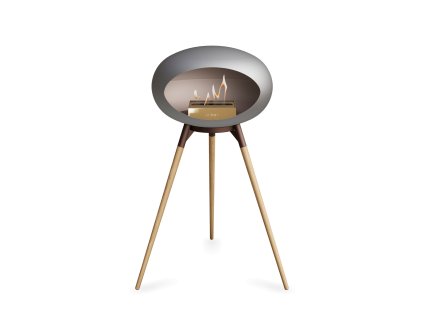 3658 47 dome ground high nickel barva trojnozky mocca kartus rose gold nozicky tmavy dub