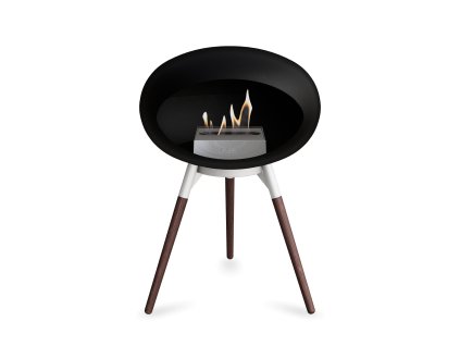 3661 9 dome ground low black barva trojnozky white bowl kartus steel nozicky soaptreated oak legs