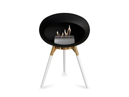 3661 12 dome ground low black barva trojnozky white bowl kartus steel nozicky soaptreated oak legs