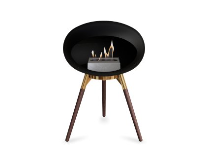 3661 14 dome ground low black barva trojnozky white bowl kartus steel nozicky soaptreated oak legs