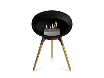 3661 19 dome ground low black barva trojnozky white bowl kartus steel nozicky soaptreated oak legs