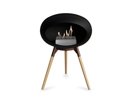 3661 22 dome ground low black barva trojnozky white bowl kartus steel nozicky soaptreated oak legs