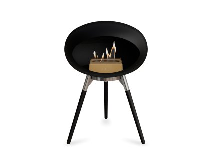 3661 25 dome ground low black barva trojnozky white bowl kartus steel nozicky soaptreated oak legs