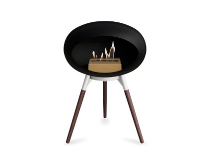3661 33 dome ground low black barva trojnozky white bowl kartus steel nozicky soaptreated oak legs