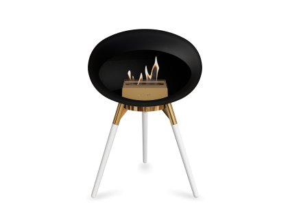 3661 36 dome ground low black barva trojnozky white bowl kartus steel nozicky soaptreated oak legs