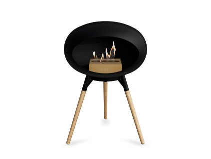3661 42 dome ground low black barva trojnozky white bowl kartus steel nozicky soaptreated oak legs