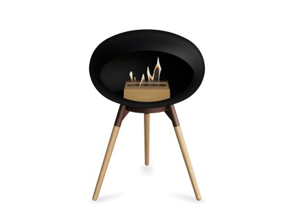3661 46 dome ground low black barva trojnozky white bowl kartus steel nozicky soaptreated oak legs