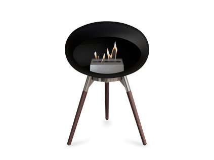 3661 4 dome ground low black barva trojnozky white bowl kartus steel nozicky soaptreated oak legs