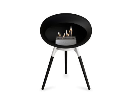 3661 6 dome ground low black barva trojnozky white bowl kartus steel nozicky soaptreated oak legs