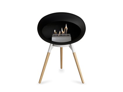 3661 8 dome ground low black barva trojnozky white bowl kartus steel nozicky soaptreated oak legs