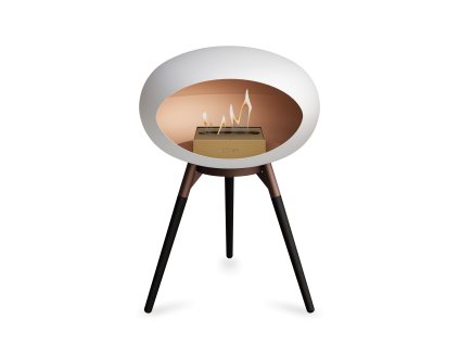 3676 16 dome ground low white barva trojnozky mocca bowl kartus rose gold nozicky soaptreated oak legs