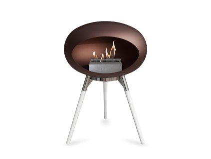 3679 2 dome ground low mocca barva trojnozky mocca bowl kartus rose gold nozicky smoked oak legs