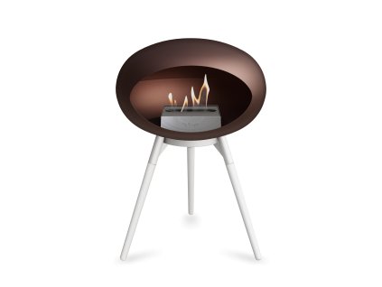 3679 7 dome ground low mocca barva trojnozky mocca bowl kartus rose gold nozicky smoked oak legs